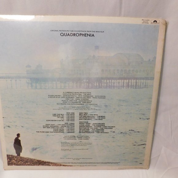 THE WHO Quadrophenia Soundtrack Vinyl Record Vintage 1979 - Picture 2 of 11